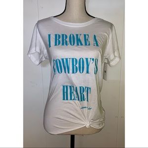 Cowboy quote tee